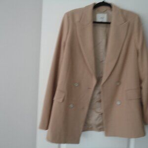 ARITZIA /Wilfred/10/jacket/woman's/powder beige/new/sold out/Margaux